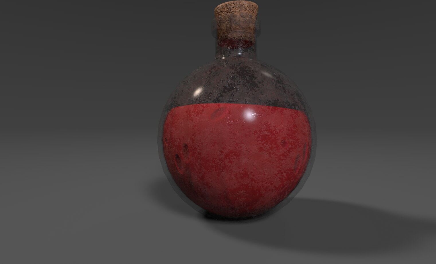 Fantasy Potion 3D Model Low-poly 3D model_1