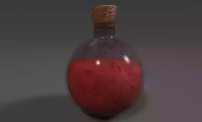 Fantasy Potion 3D Model