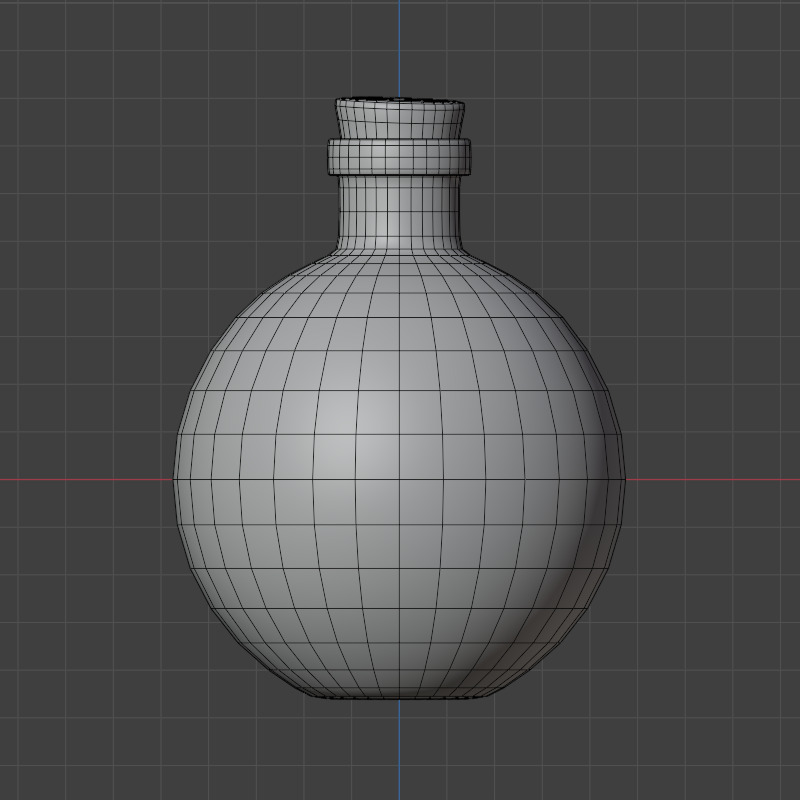 Fantasy Potion 3D Model Low-poly 3D model_4
