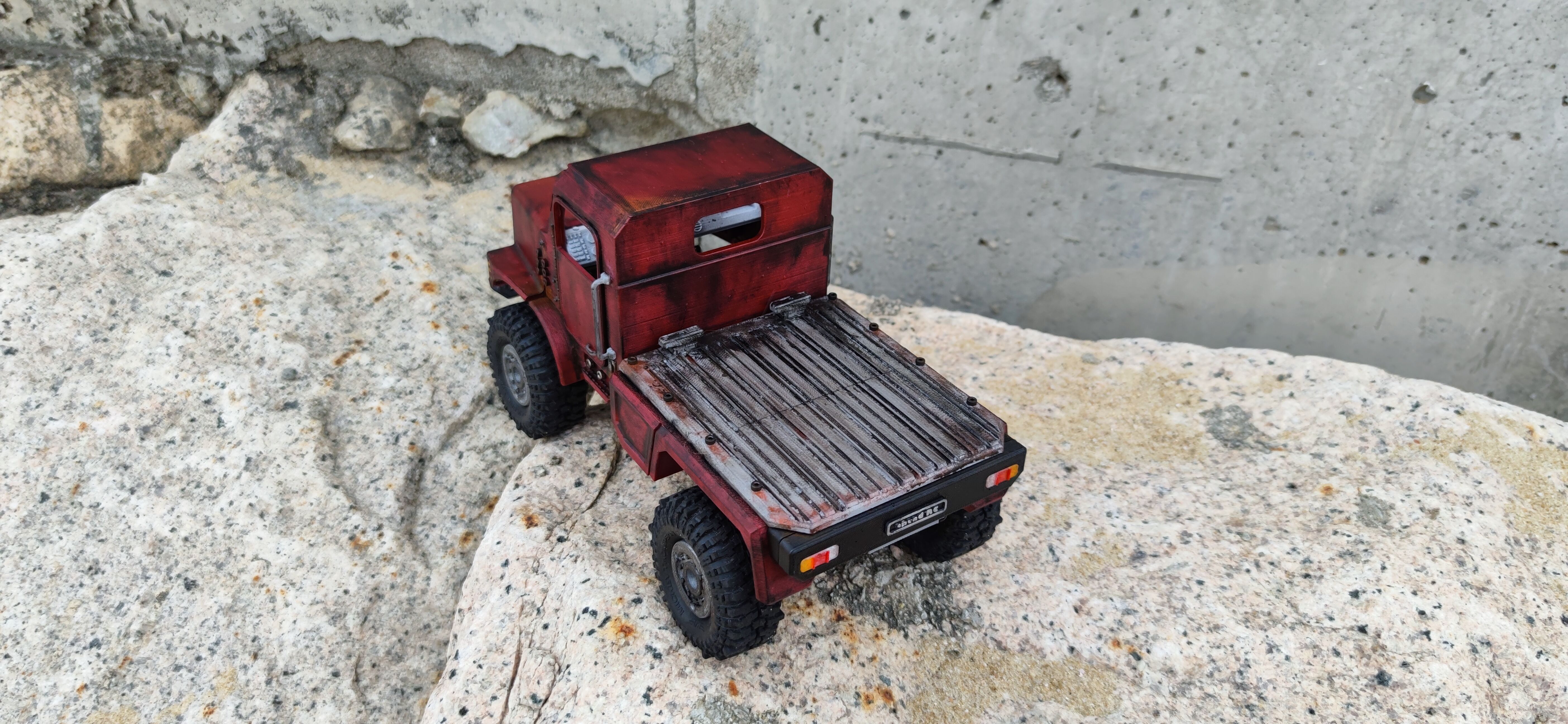 Crawler Mk23 Front Cab - 1-18 TRX4M RC body 3D print model_5