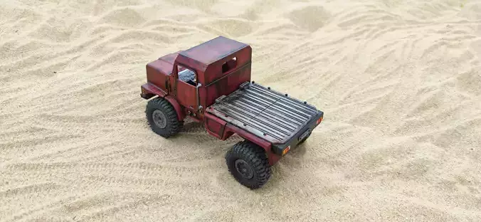 Crawler Mk23 Flatbed - 1-18 TRX4M RC body attachment 3D print model