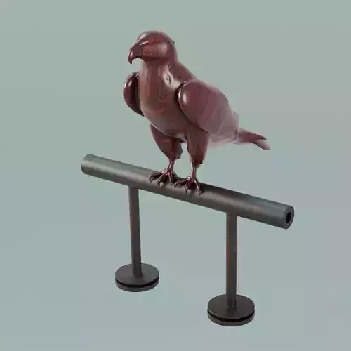 House Decoration Eagle Wood Statue