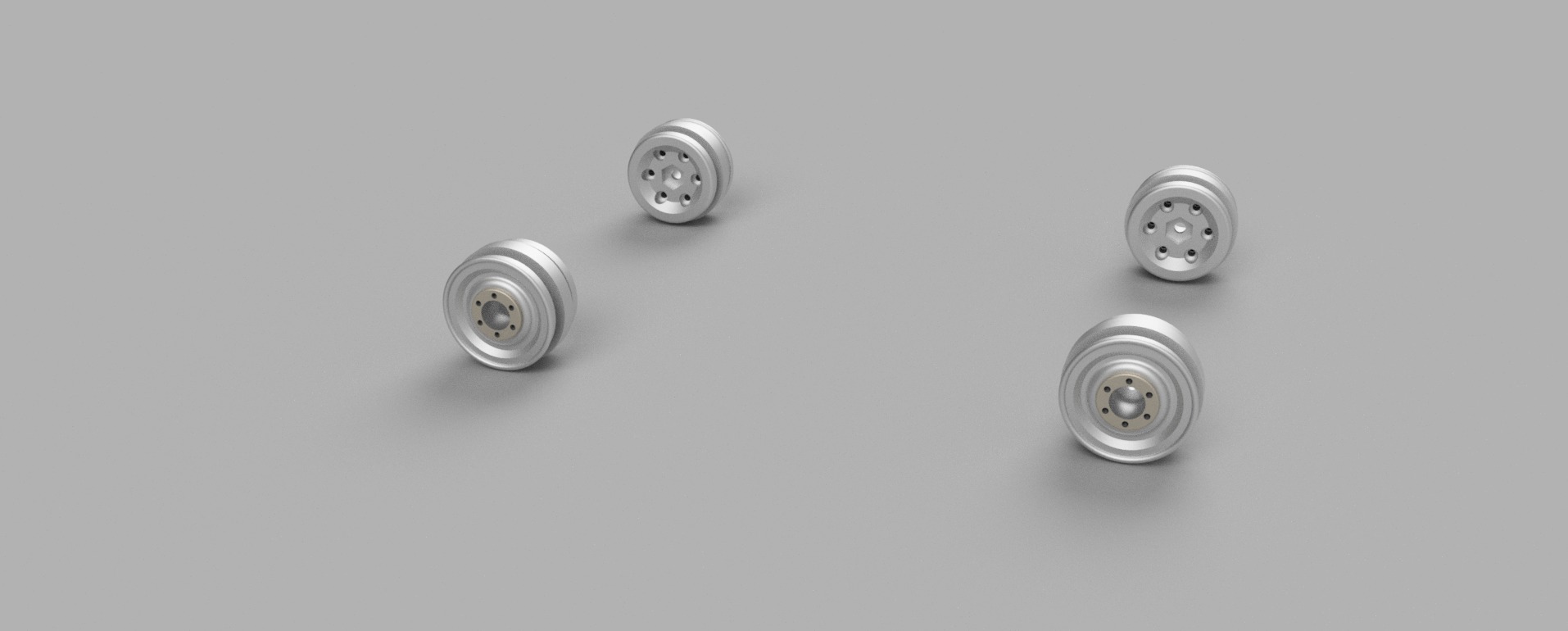 Baby Bog 406 Front Cab - 1-18 TRX4M RC body 3D print model_11