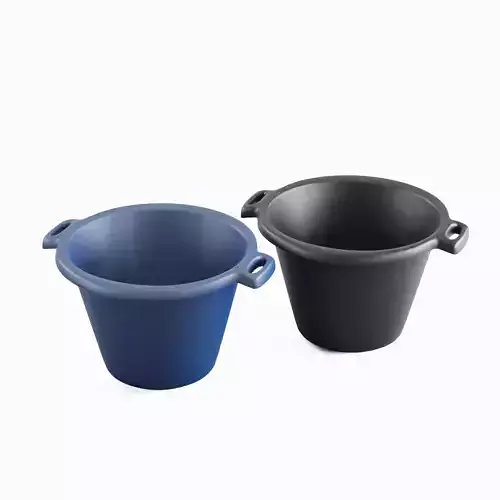 Plastic Basin with Holder 01