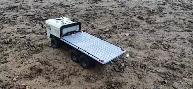 Crawler Cat 1 TRX6 Tow Bed - 1-10 RC body attachment
