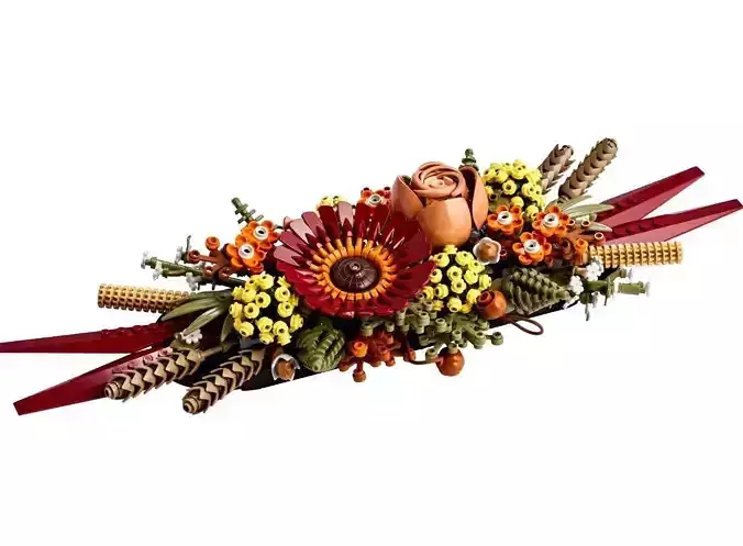 PixelBricks3D - Lego Dried Flower Centerpiece  3D print model