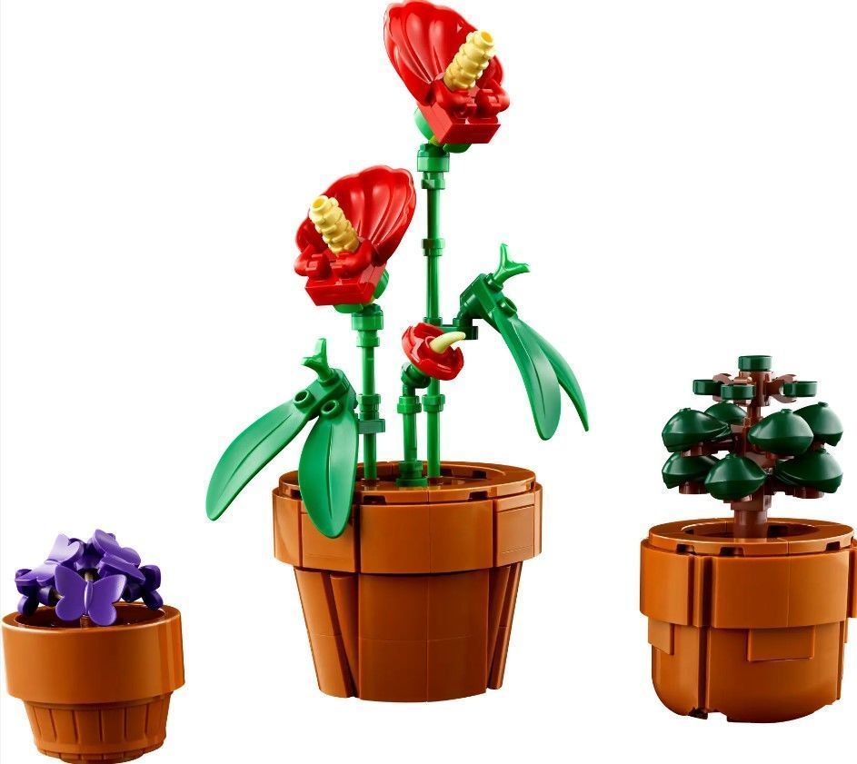 PixelBricks3D - Lego Tiny Plants  3D print model_2
