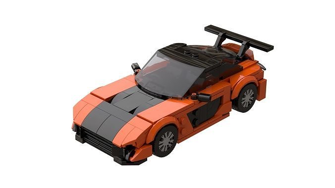 MocBricks3D - Lego Mazda RX-7 3D print model
