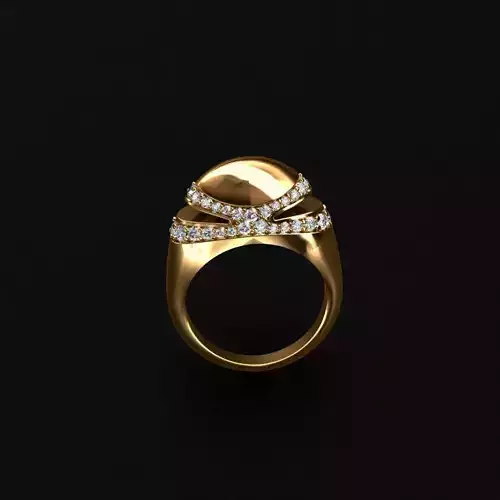 Bvlgari Ring 3D print model