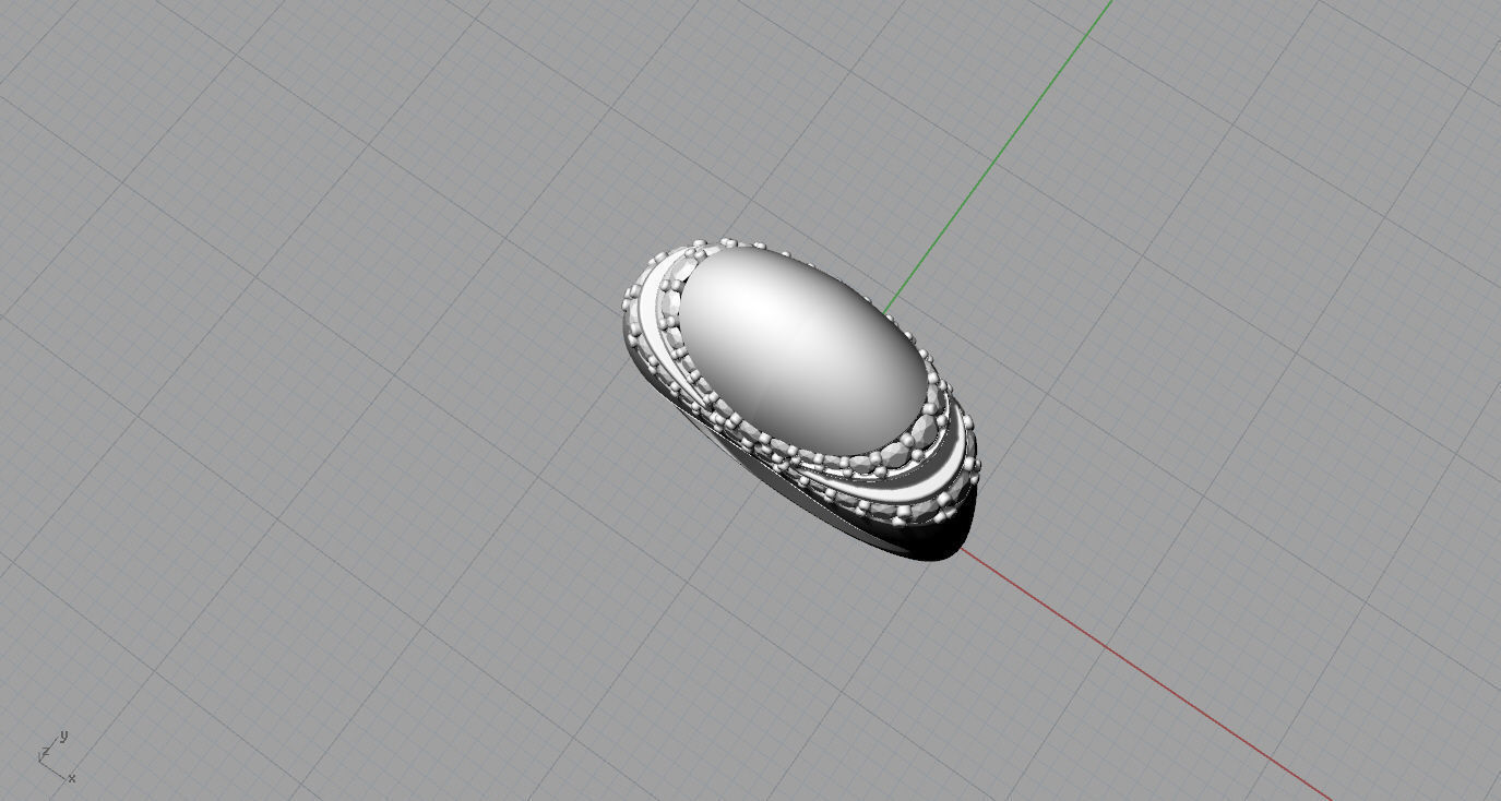 Bvlgari Ring 3D print model_11