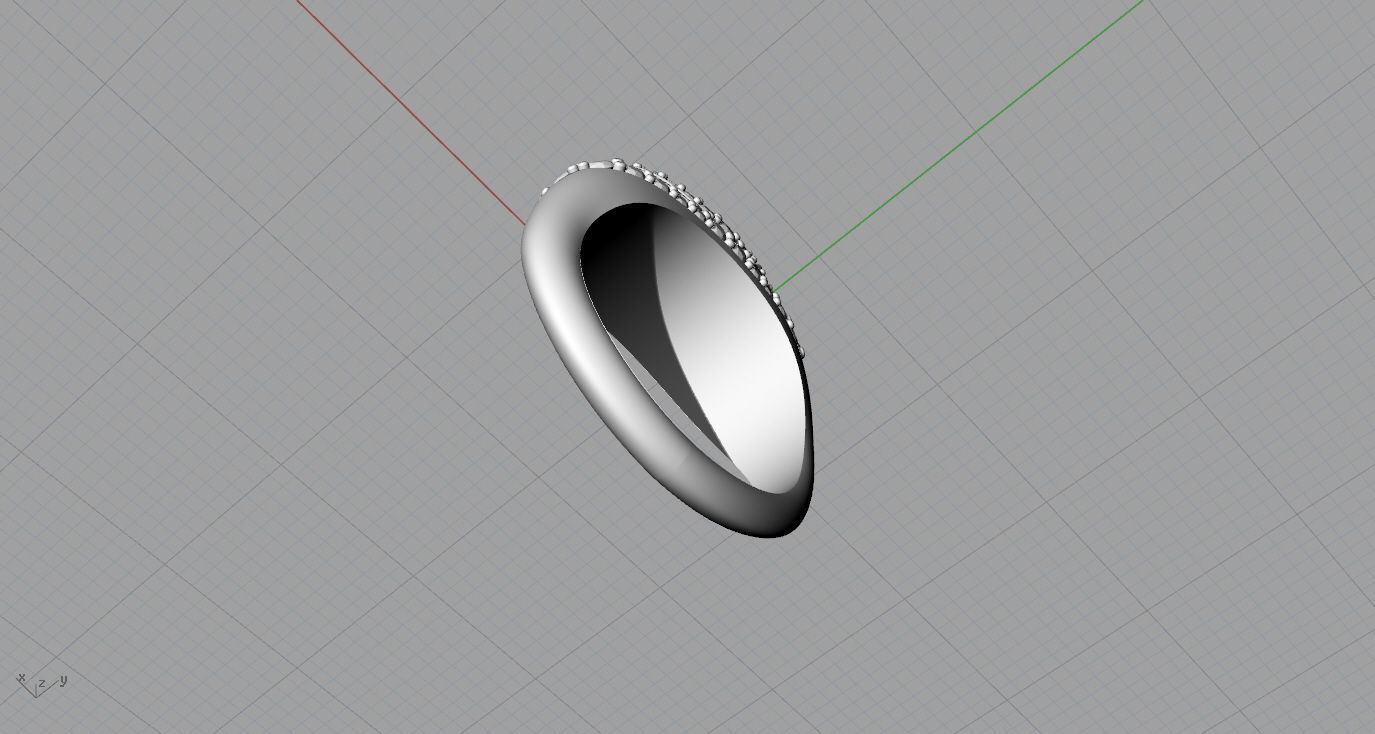 Bvlgari Ring 3D print model_9
