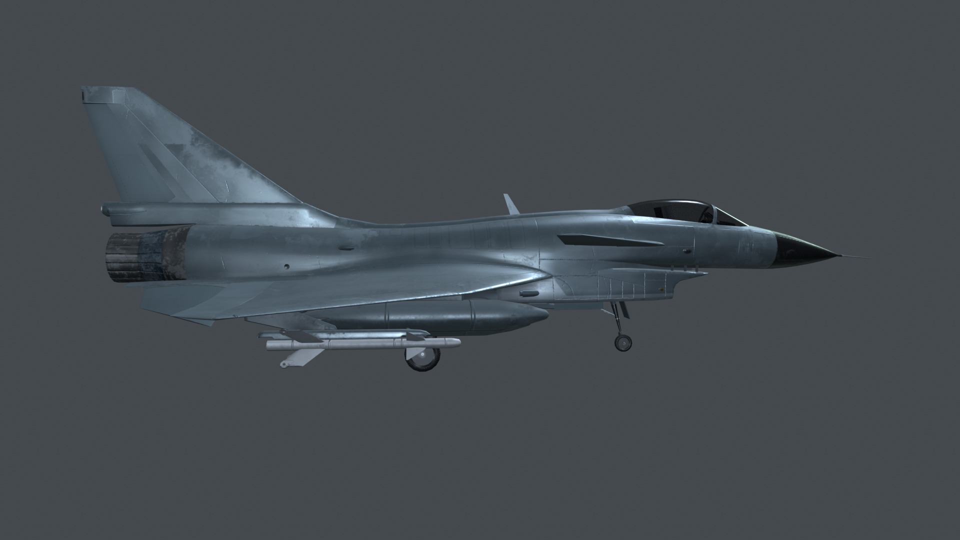 Asset - Army - J10 - 3D MODEL Low-poly Low-poly 3D model_8