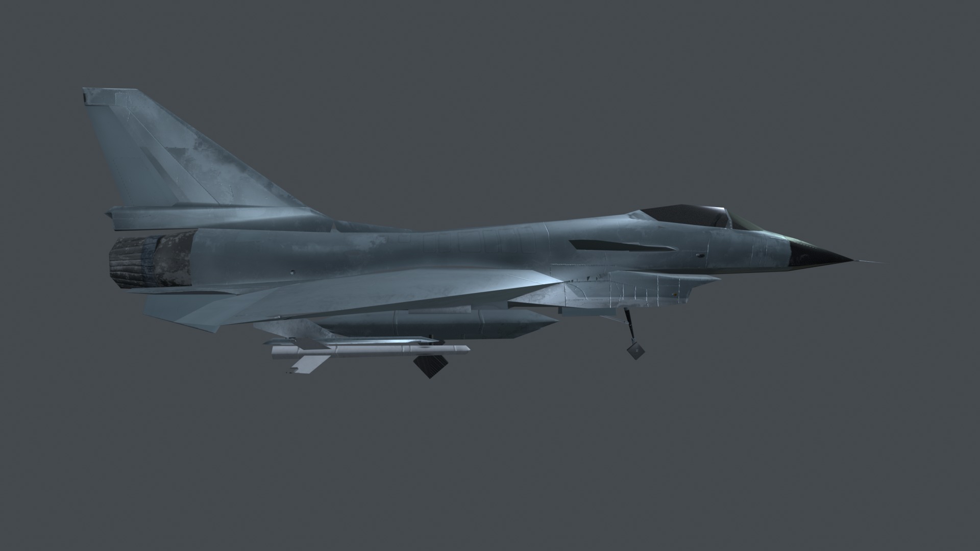 Asset - Army - J10 - 3D MODEL Low-poly Low-poly 3D model_48