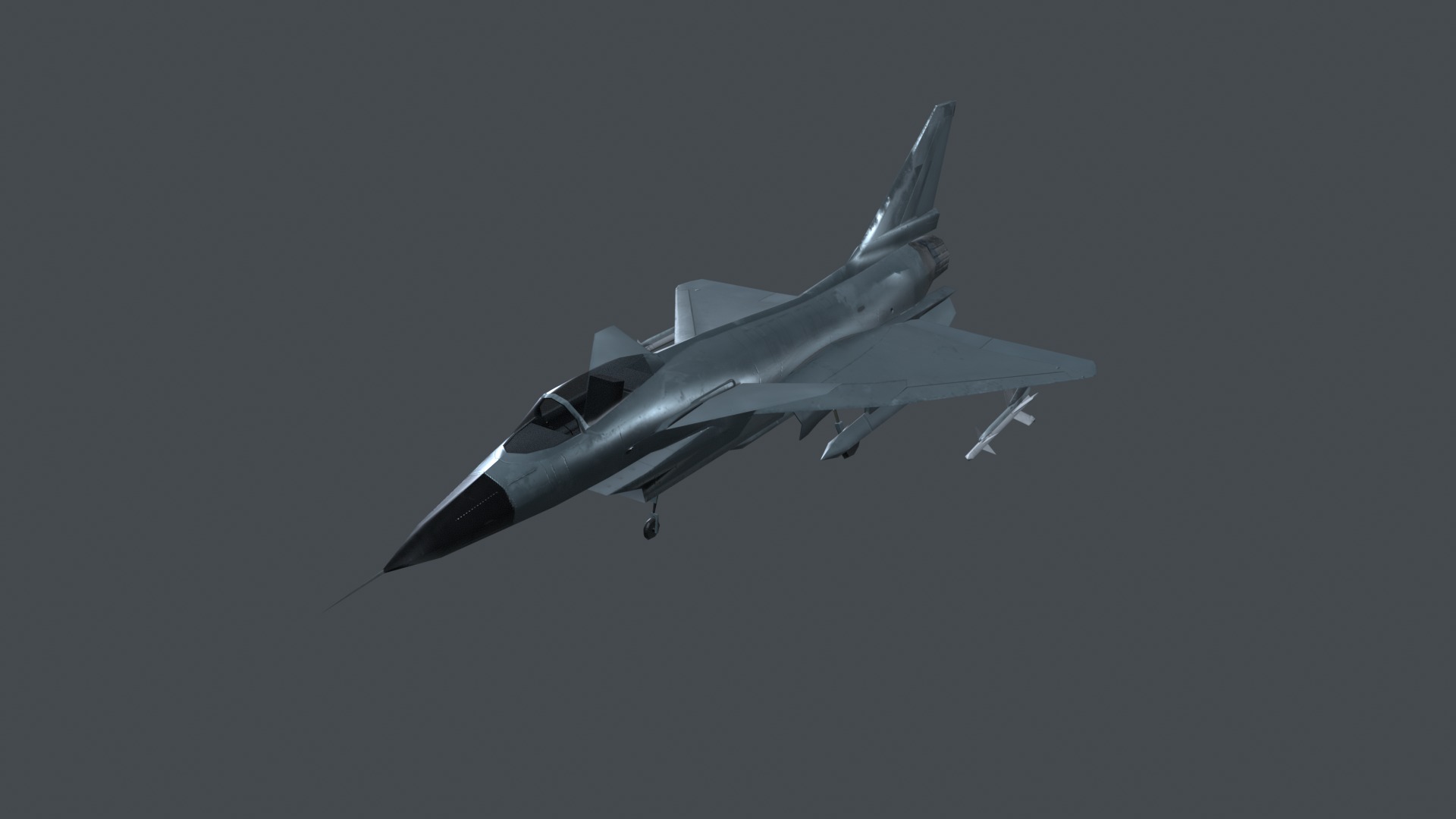 Asset - Army - J10 - 3D MODEL Low-poly Low-poly 3D model_36
