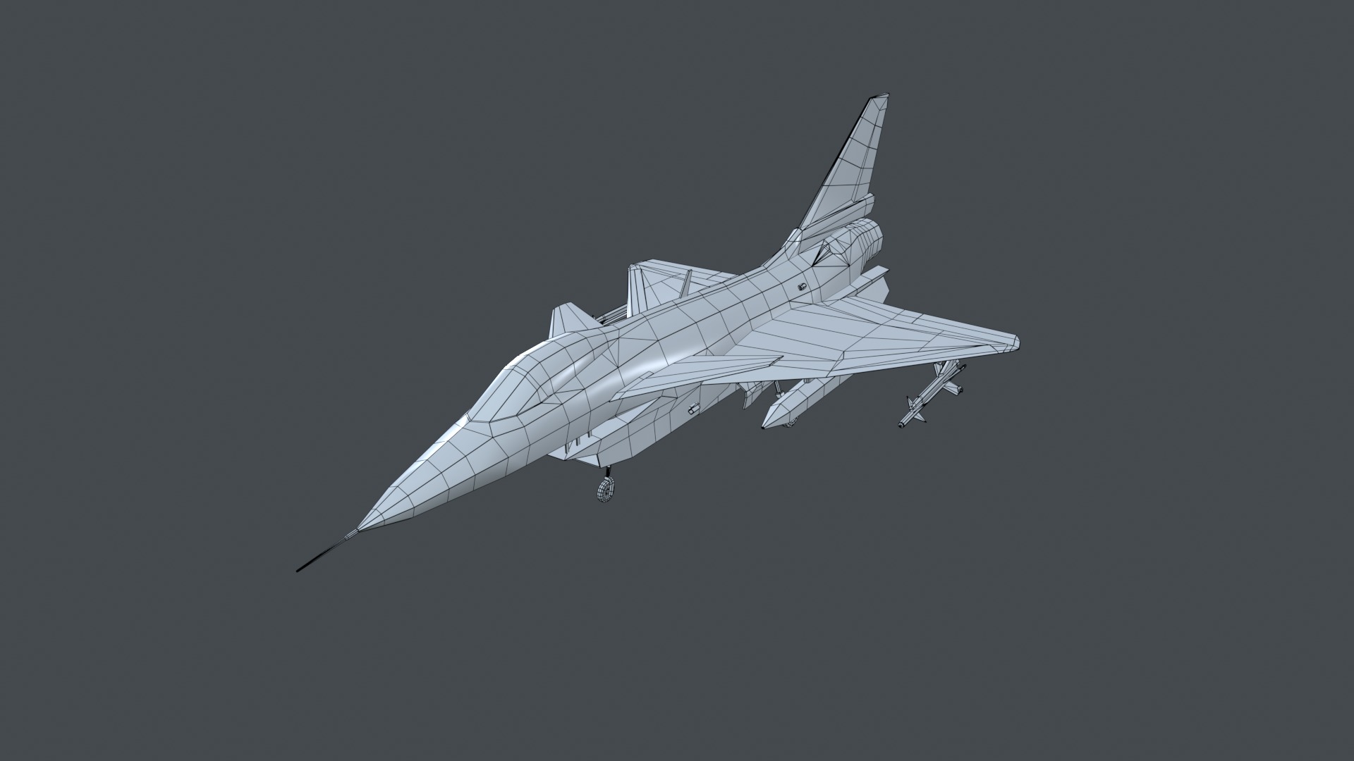 Asset - Army - J10 - 3D MODEL Low-poly Low-poly 3D model_21