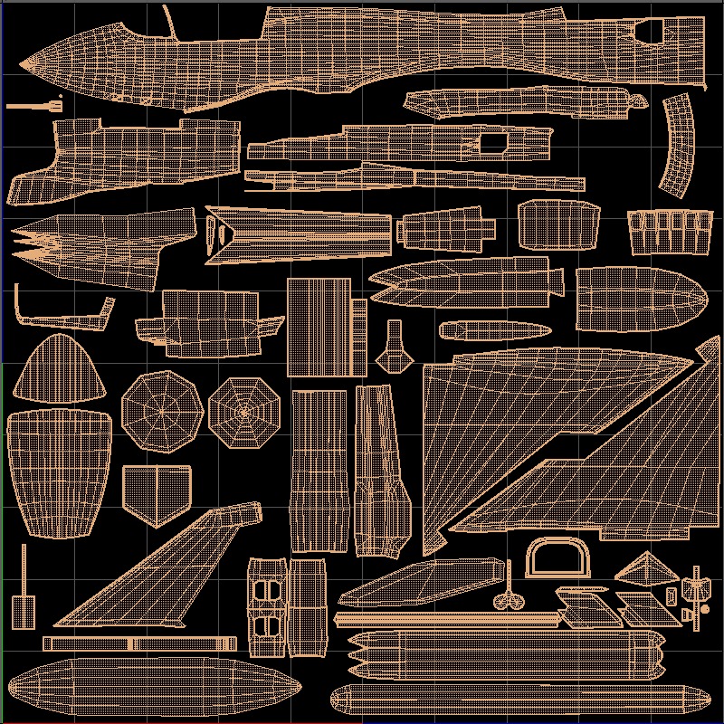 Asset - Army - J10 - 3D MODEL Low-poly Low-poly 3D model_56