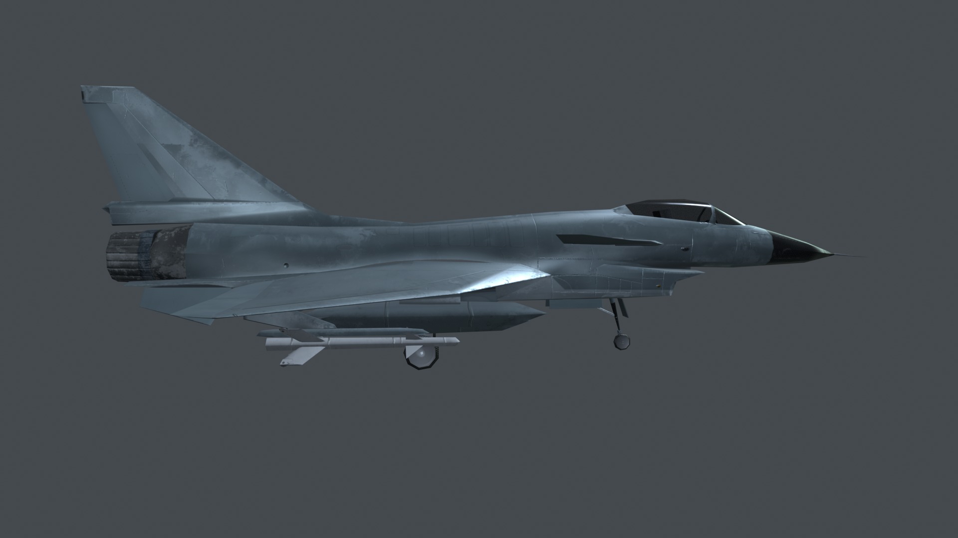 Asset - Army - J10 - 3D MODEL Low-poly Low-poly 3D model_38