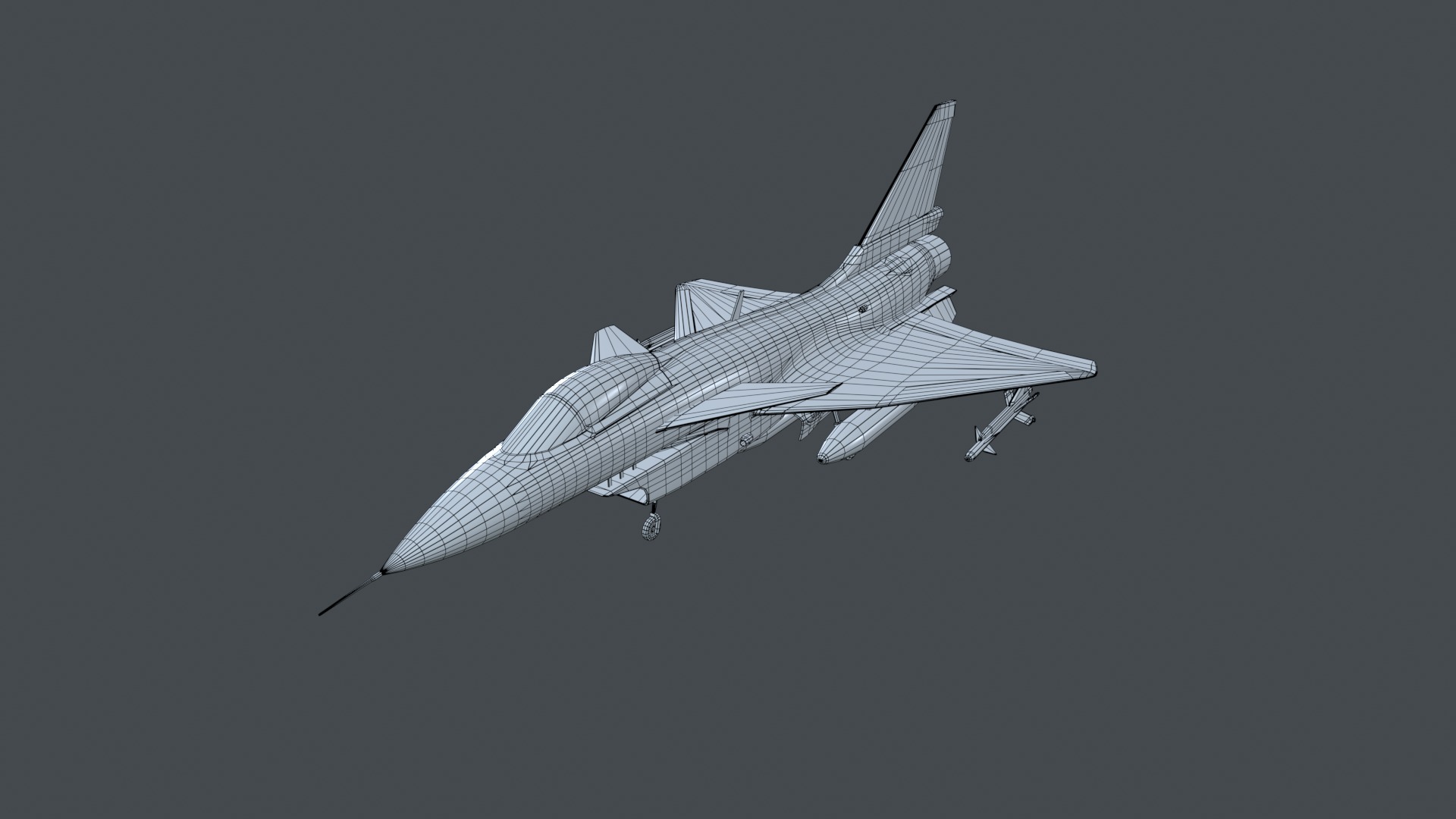 Asset - Army - J10 - 3D MODEL Low-poly Low-poly 3D model_11