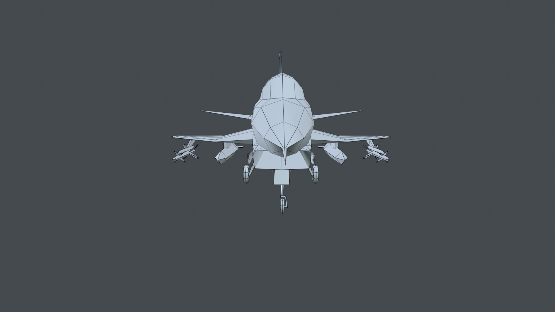 Asset - Army - J10 - 3D MODEL Low-poly Low-poly 3D model_42