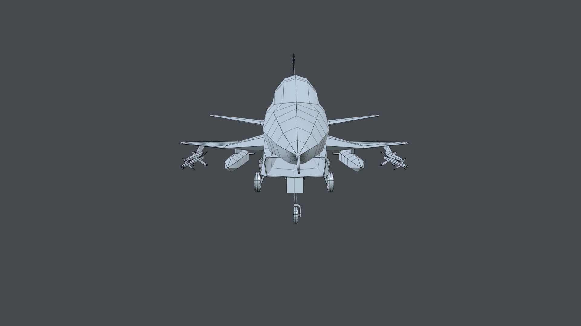 Asset - Army - J10 - 3D MODEL Low-poly Low-poly 3D model_22