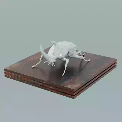 House Decoration Rhinoceros Beetle Statue