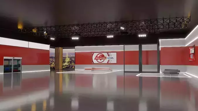 TV News Studio