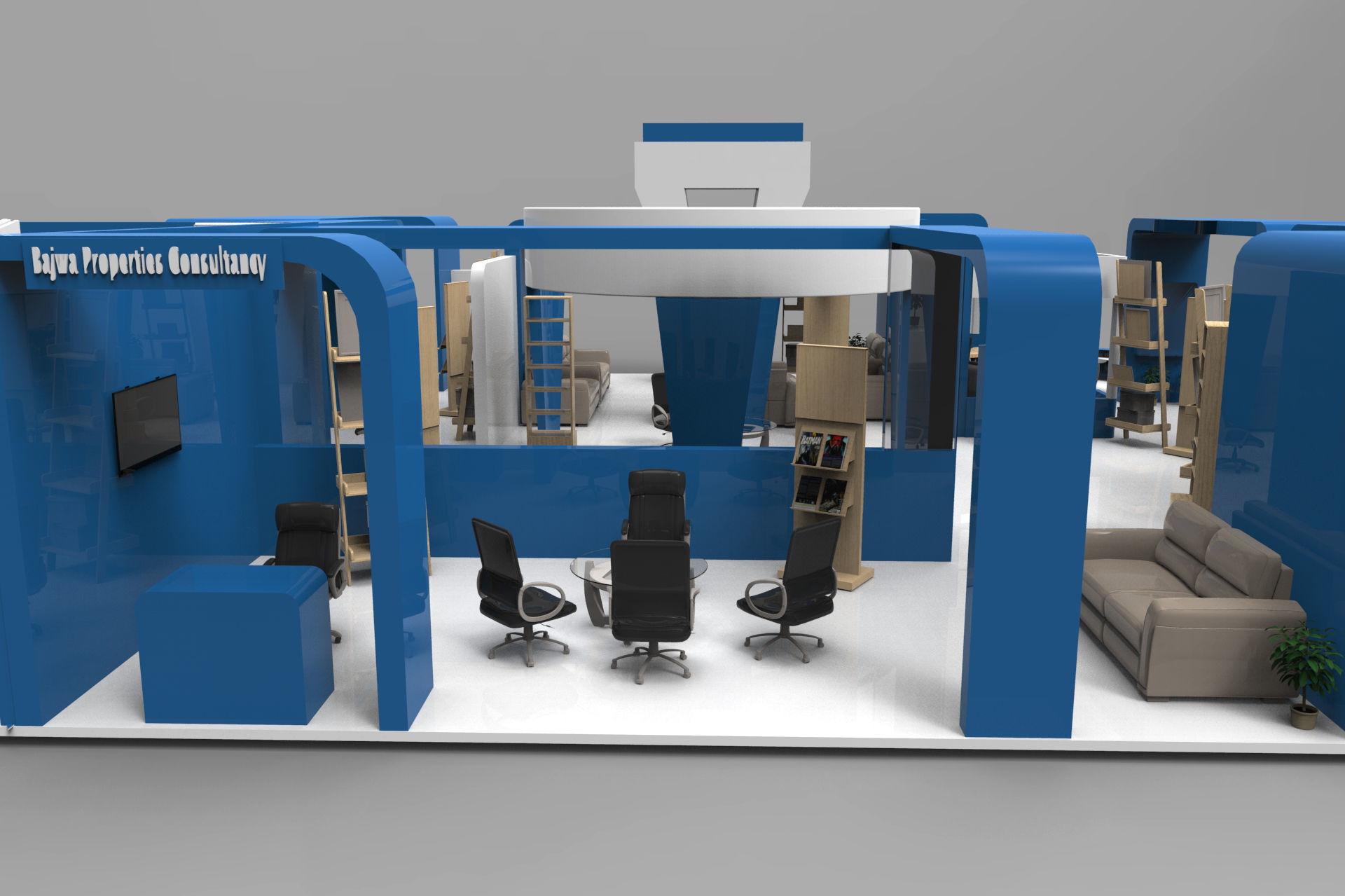 Stall Model 3D model_7