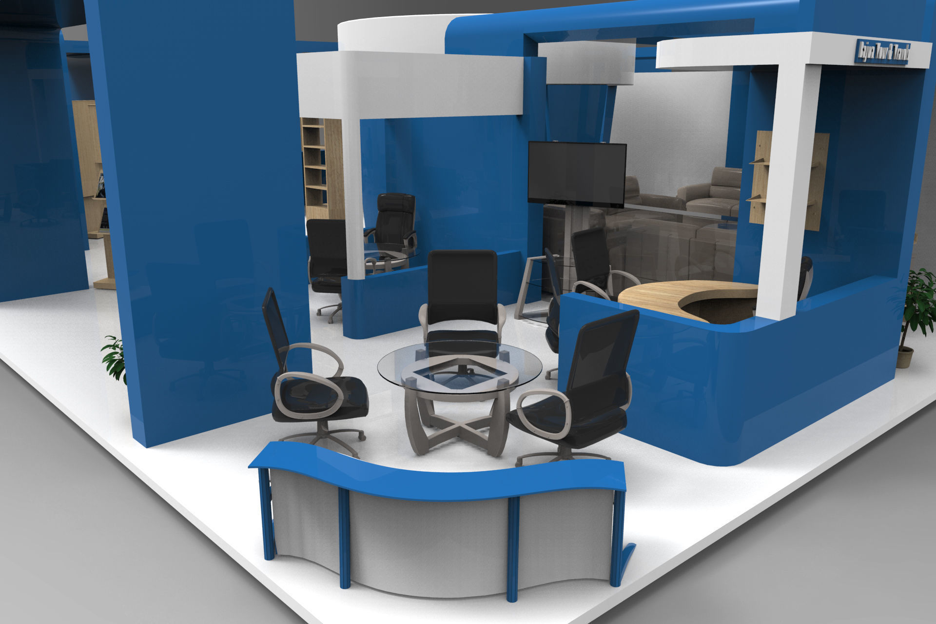 Stall Model 3D model_1