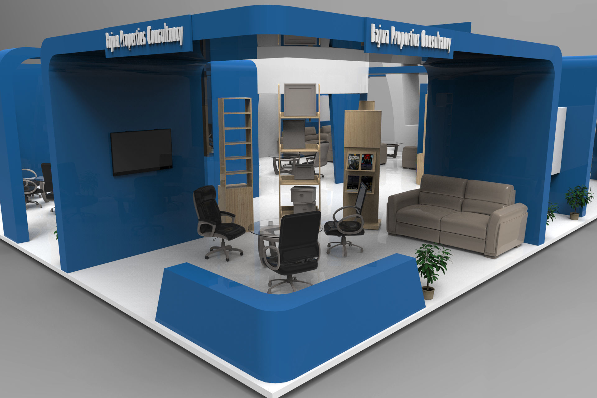 Stall Model 3D model_5