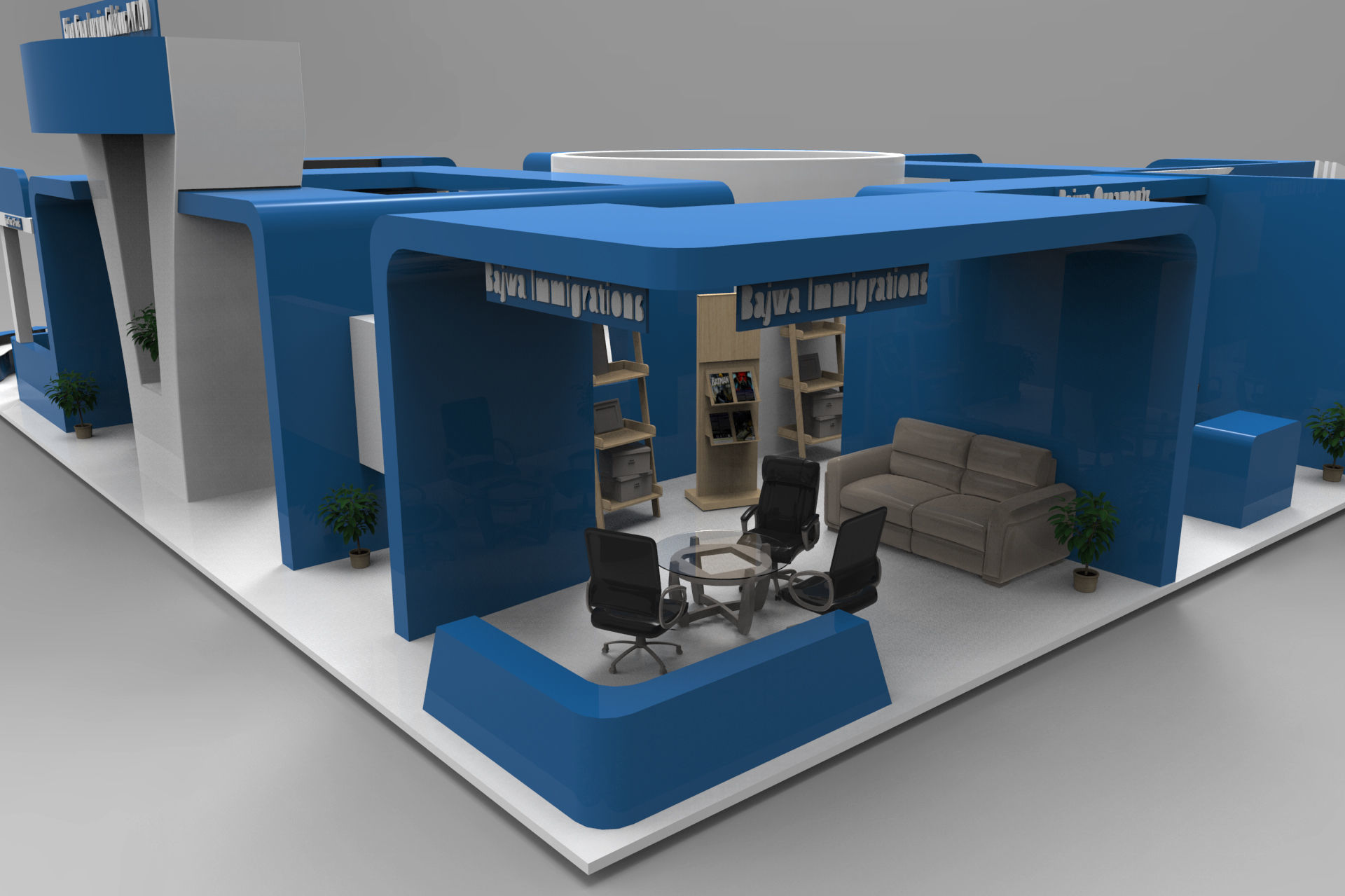 Stall Model 3D model_10
