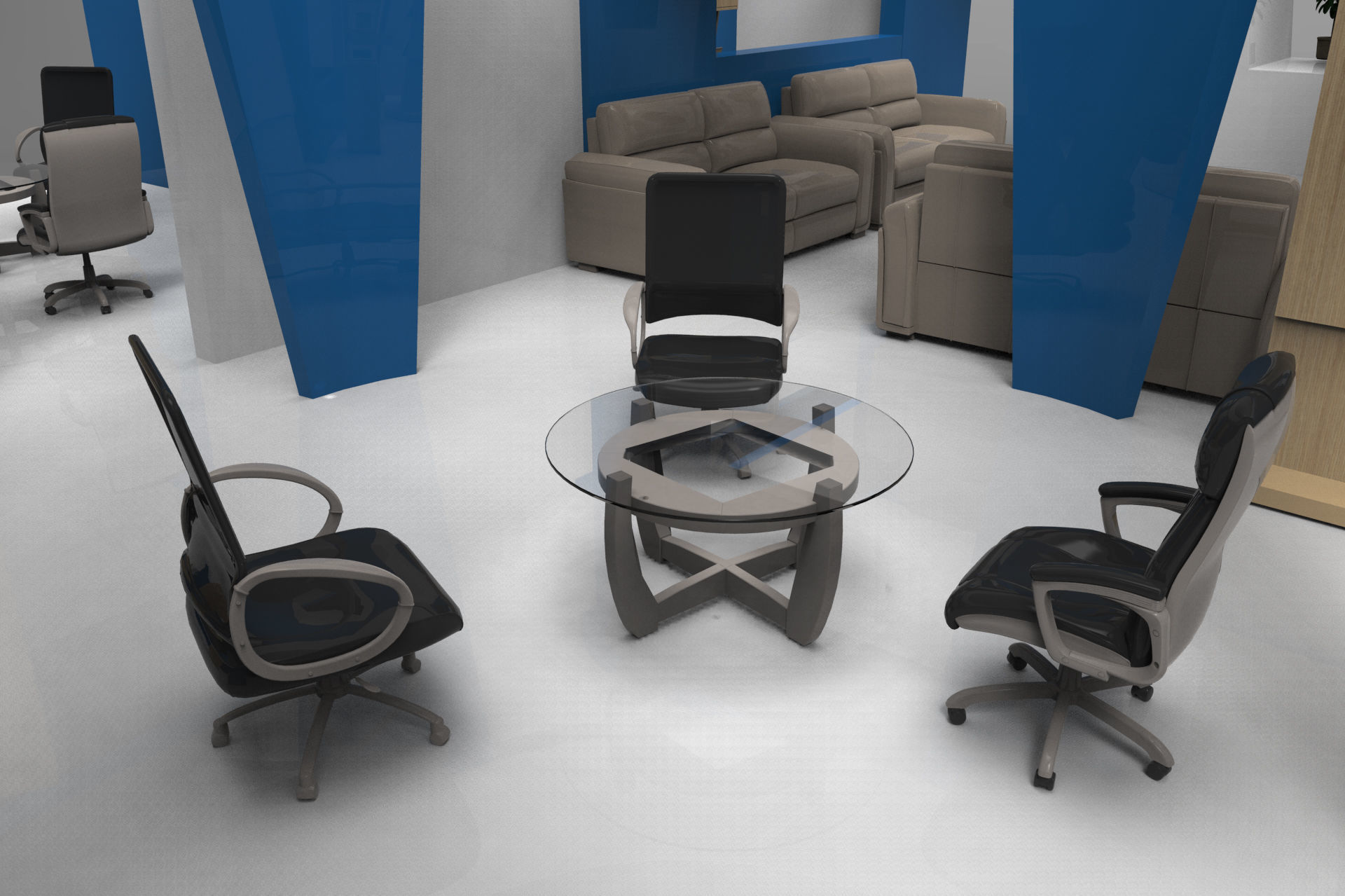 Stall Model 3D model_9