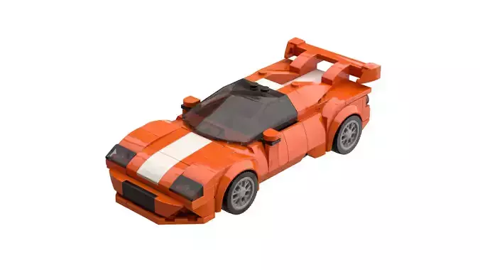 MocBricks3D - Lego Sport-Car Concept 2 3D print model