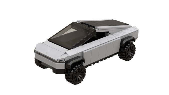 MocBricks3D - Lego Tesla-Cybertruck2 3D print model