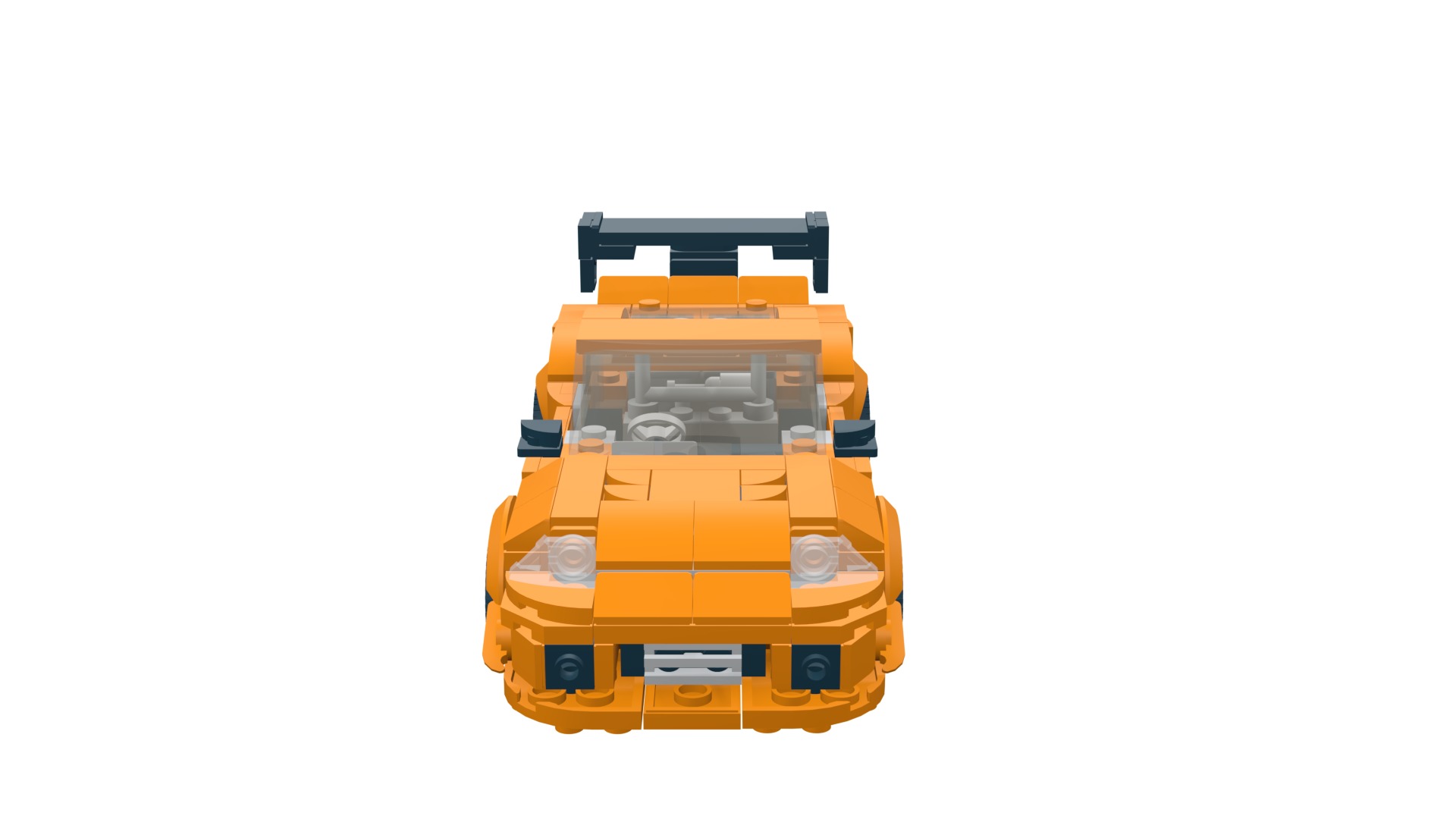 MocBricks3D - Lego Toyota Supra Mk8  3D print model_14
