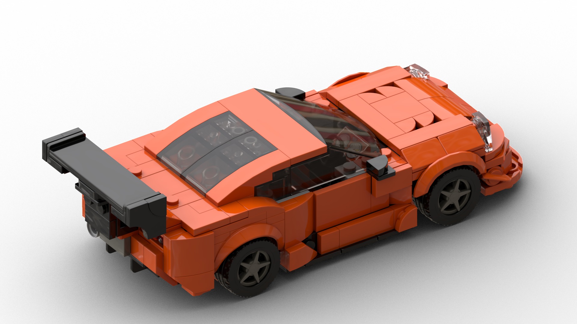 MocBricks3D - Lego Toyota Supra Mk8  3D print model_2