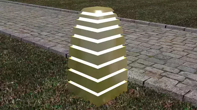 garden lighting 3D model