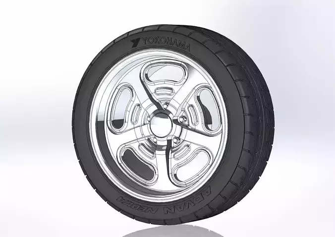 Custom wheels Budnik Murok II 18inch for scale model