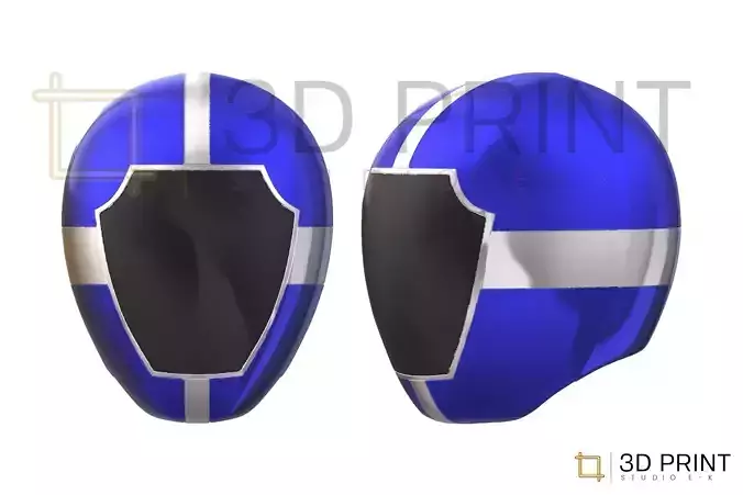 Power Rangers Helmet Blue Lightspeed Rescue