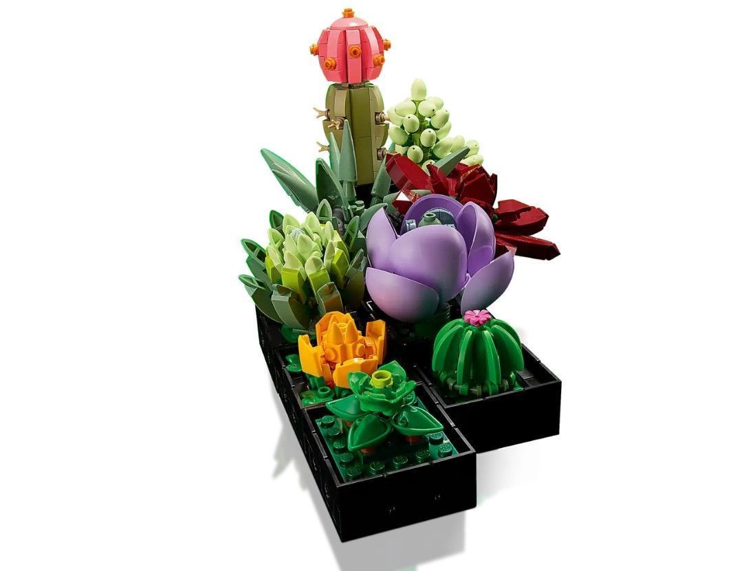 PixelBricks3D -  Lego Succulents  3D print model_2