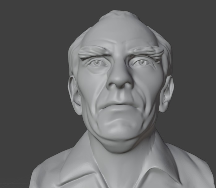 Paul Feyerabend 3D print model_1