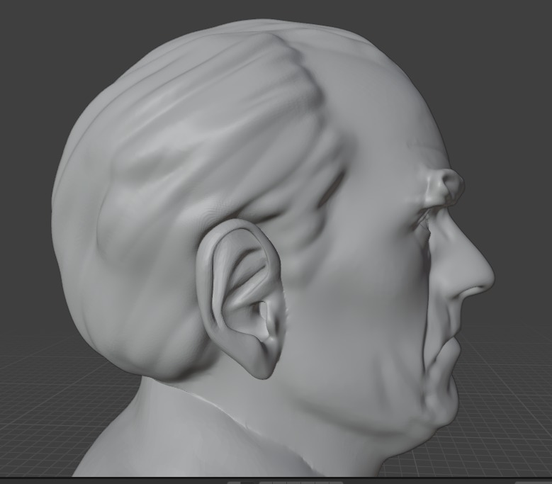 Paul Feyerabend 3D print model_7