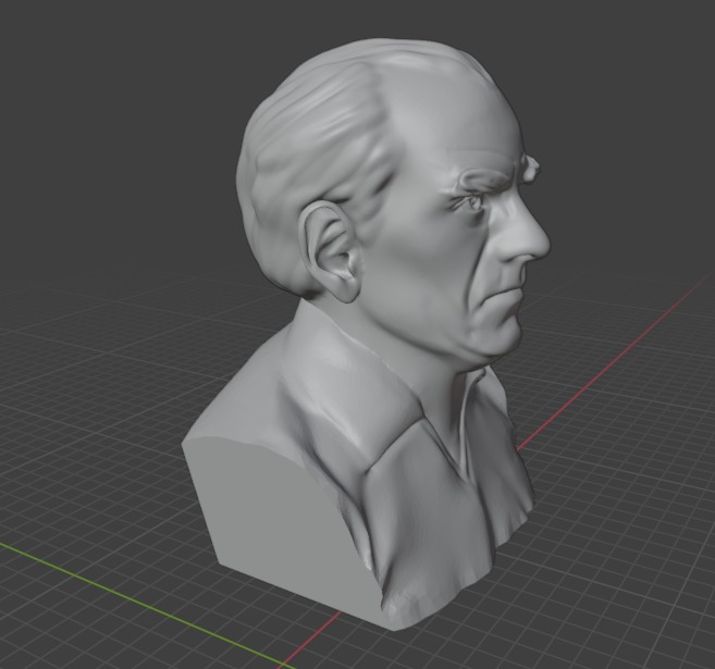 Paul Feyerabend 3D print model_15