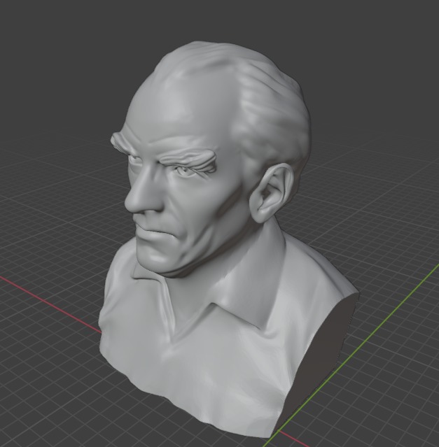 Paul Feyerabend 3D print model_4