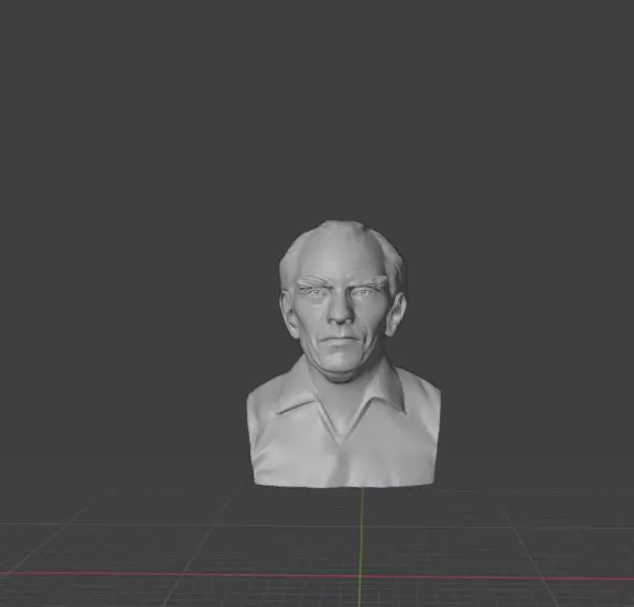 Paul Feyerabend 3D print model_0