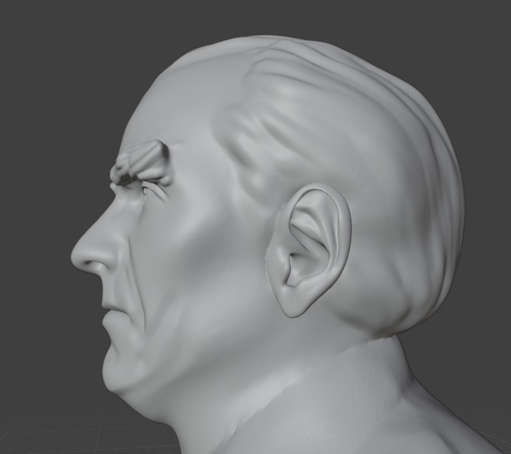 Paul Feyerabend 3D print model_8