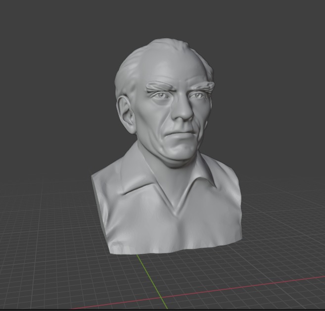 Paul Feyerabend 3D print model_14