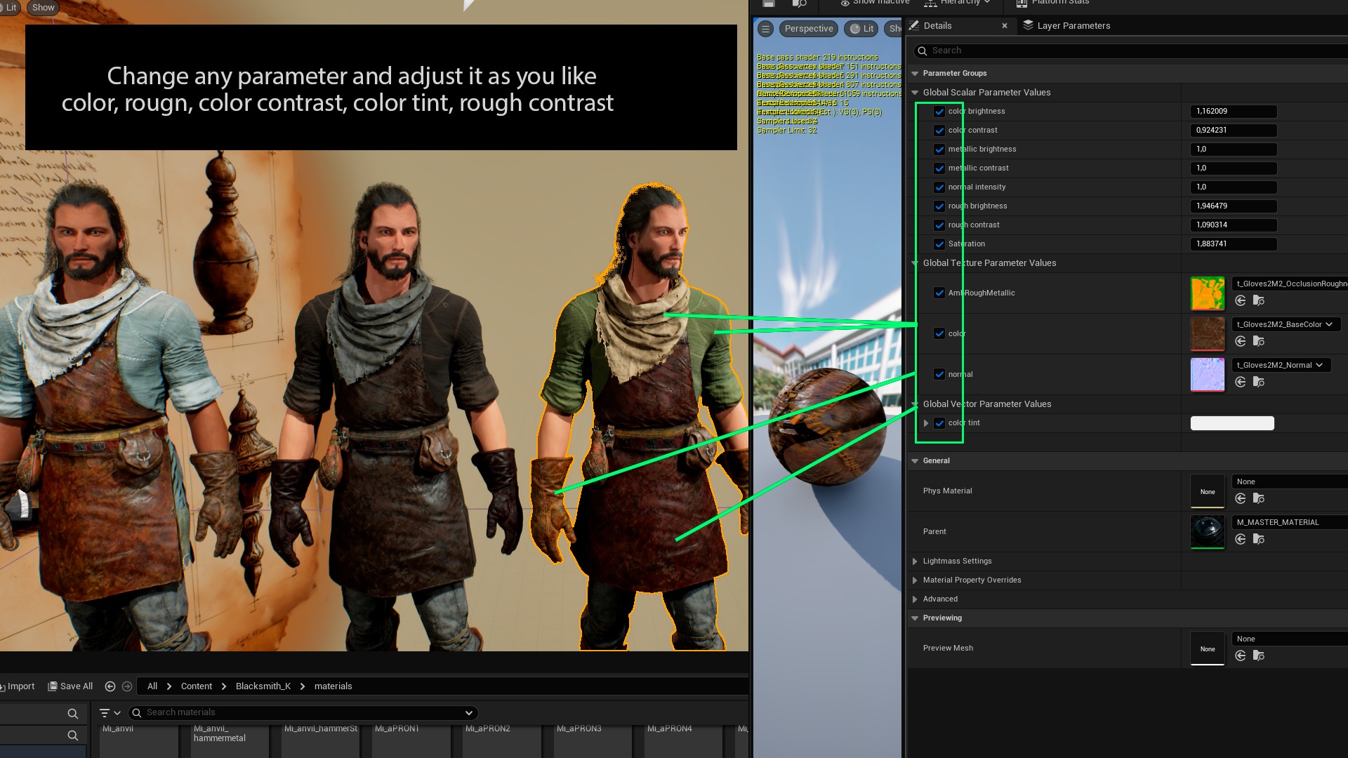 Blacksmith K Low-poly 3D model_5