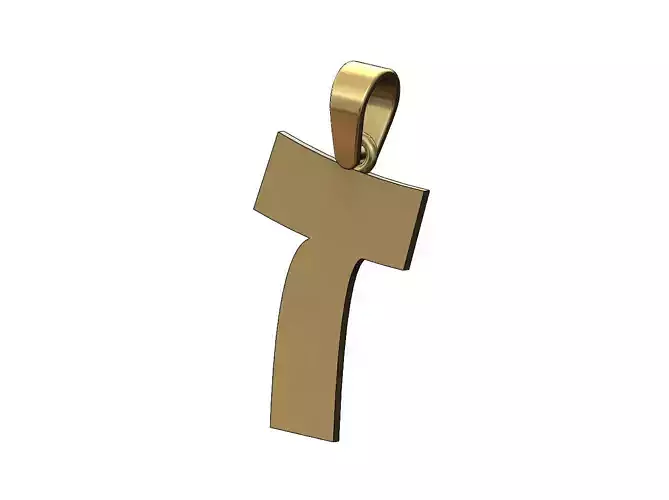 Zayin jewish hebrew initials alphabet pendant charm bail