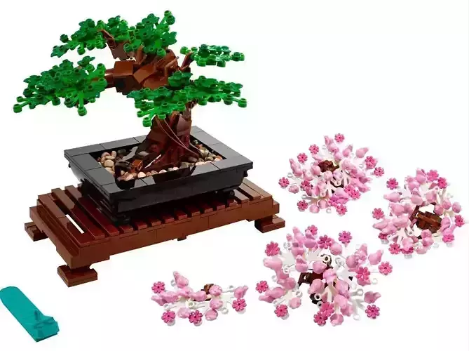 PixelBricks3D - Lego Bonsai Tree