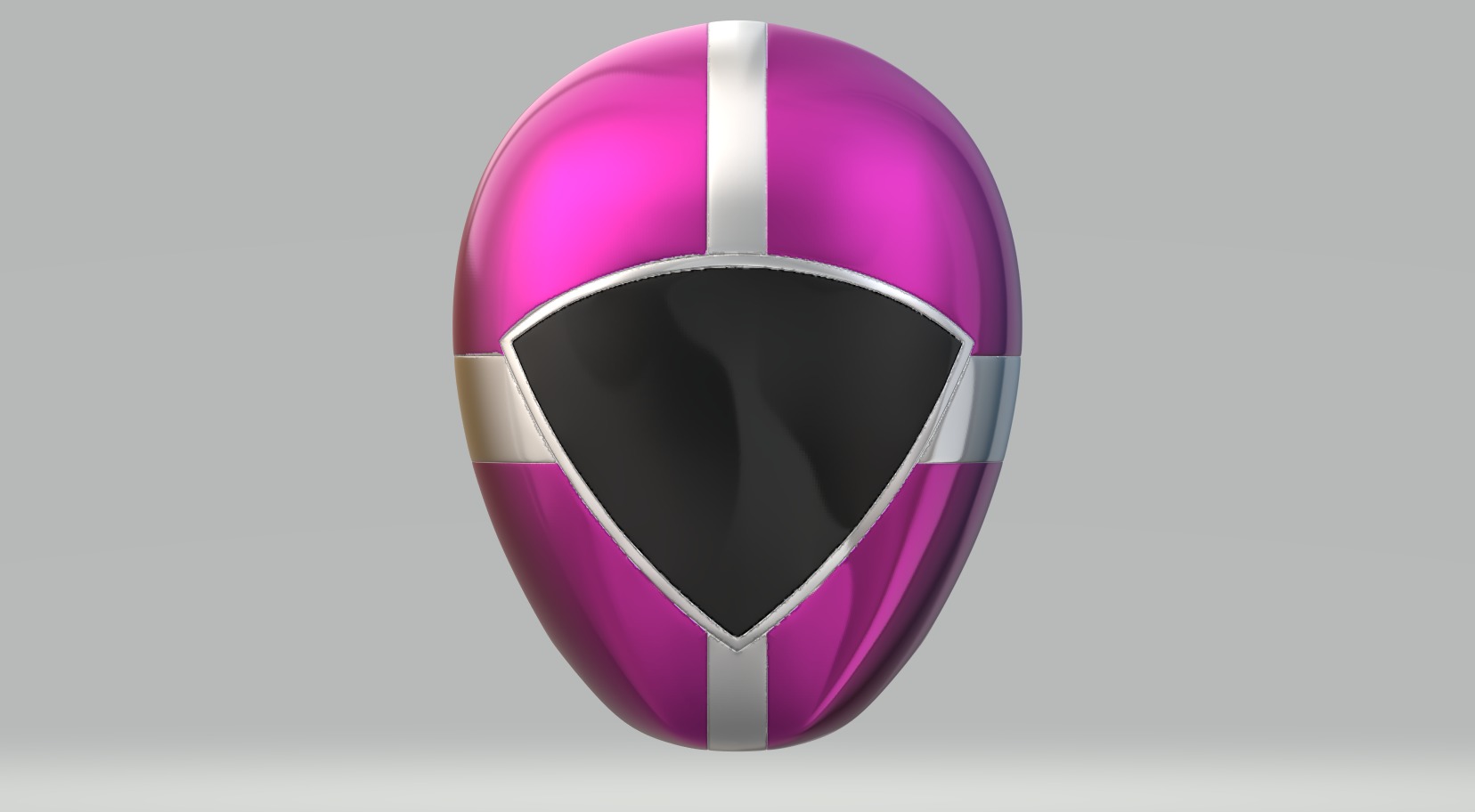 Power Rangers Helmet Pink Lightspeed Rescue 3D print model